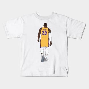 LeBron James Minimal Kids T-Shirt